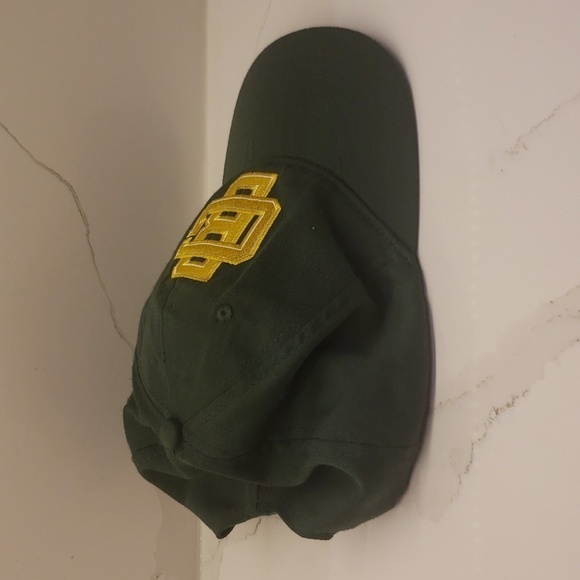 Nfl Budweiser Green Bay Packers Baseball Hat Cap Adjustable Green Gold Emb - Picture 4 of 7